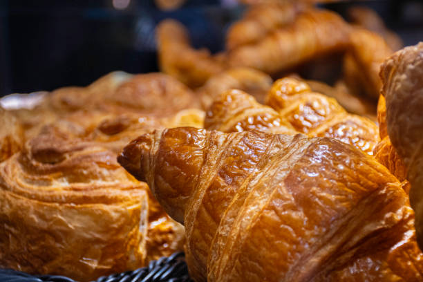 istock Freshly baked croissants 2156071355