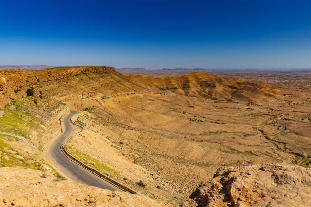 istock Mountain and desert landscape in Tunisia 2156074123