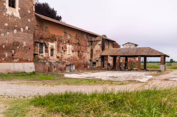 istock Exterior of an old rice mill 2156083421
