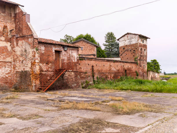 istock Exterior of an old rice mill 2156083430
