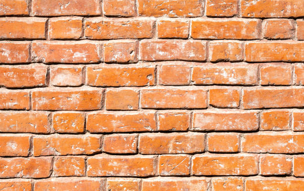 istock Vintage weathered red brick wall as creative background 2156085730