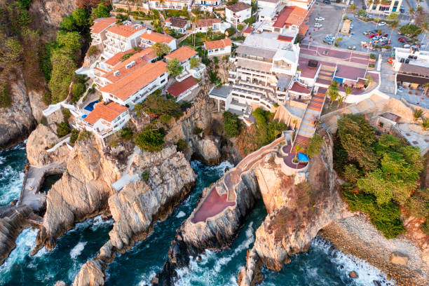 istock Aerial view of La Quebrada 2156089703