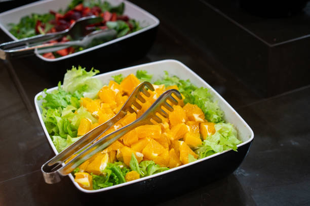 Citrus Salad on the buffet