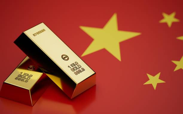 istock China Buying Gold Rush Stock Piling, War, Sanction, Tariff 2156097168