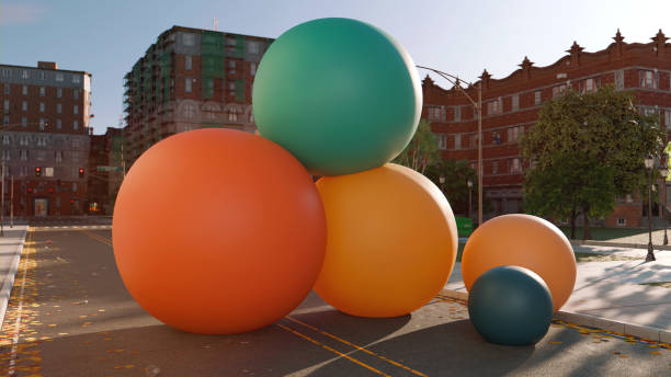 istock City Streets Transformed by Surreal Spheres 2156105745