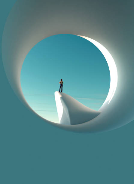 istock Through the Round Window: Discovering Calm in the Void 2156105790