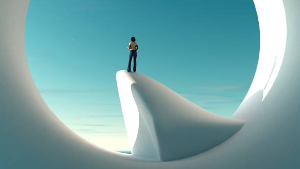 istock A Hole in the Wall: A Minimalist's View of Serenity 2156105792