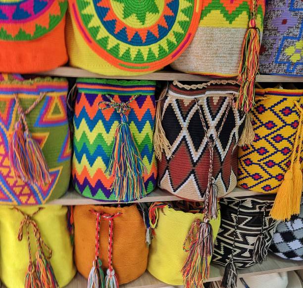 istock Vibrant Hats for Sale in Fez, Morocco 2156107061