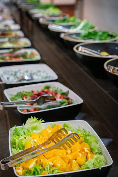 istock Vegetarian salad buffet catering 2156108760