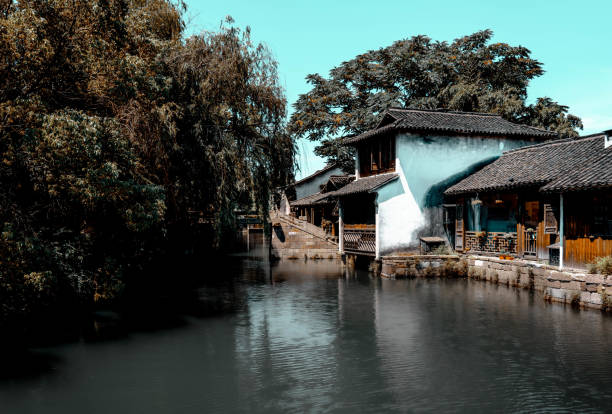 istock A Beautiful Historical Chinese water town 2156114564