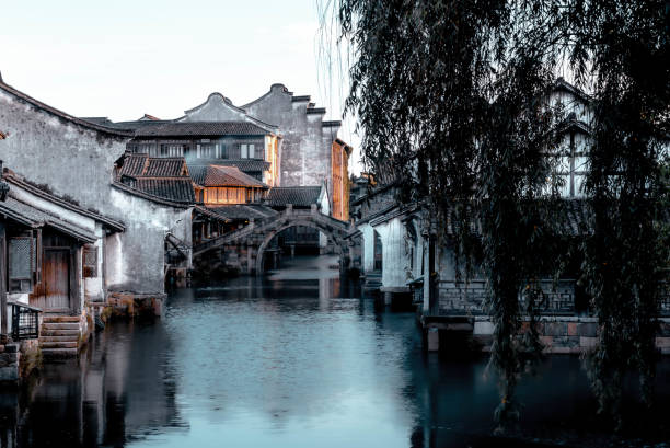 istock A Beautiful Historical Chinese water town 2156114571