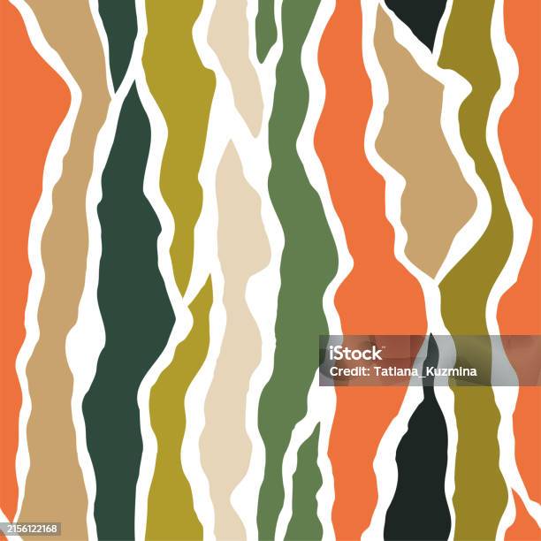 Patchwork Line Vector Vertical Lines Patchwork Pattern Colorful Collage Zebra Textile Design ...