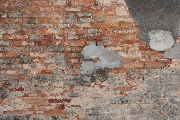 istock Texture of old red brick wall. background of empty brick wall texture for background. detail for text creative, backdrop and Design. 2156128929