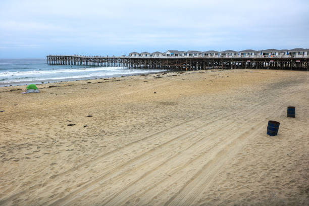 istock Breezy Ocean near Crystal Pier at Pacific Beach, San Diego, CA 2156132543