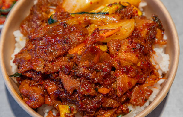 A variety of food items are displayed in an appetizing way.