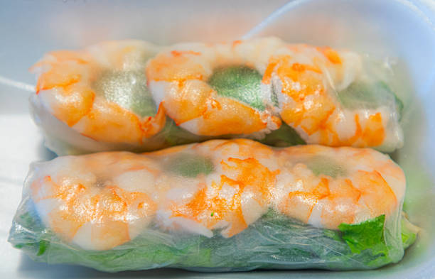 A variety of food items are displayed in an appetizing way.