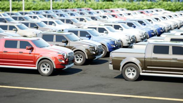 istock New modern pick-up cars 2156138869