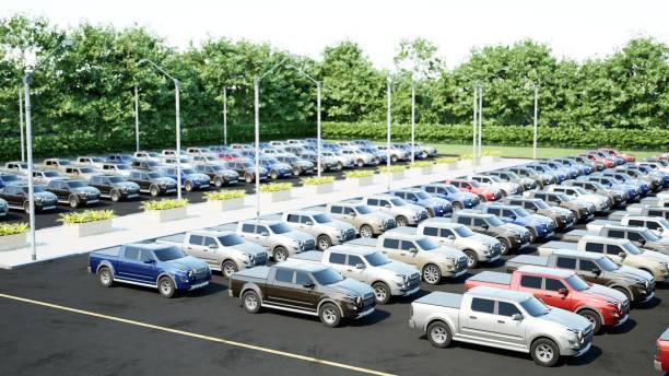 istock New modern pick-up cars 2156138870