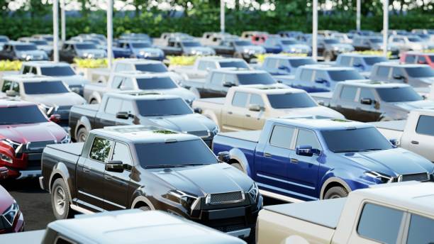 istock New modern pick-up cars 2156138876
