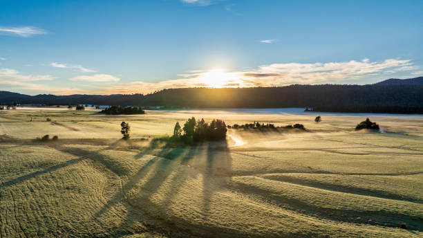 Freezing first thing this morning on the West Coast