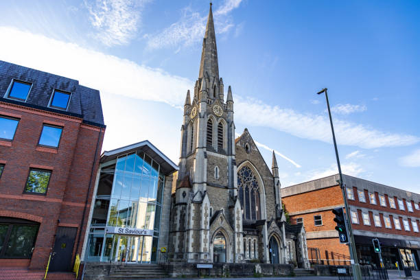 istock Church in Guildford Surrey England 2156142676