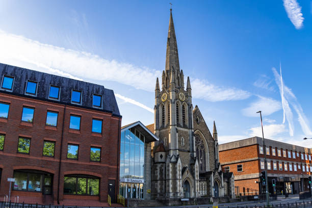 istock Church in Guildford Surrey England 2156142721