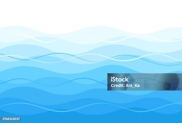 Simple Wave Abstract Background Abstract Background With Waves Stock Illustration - Download Image Now ...