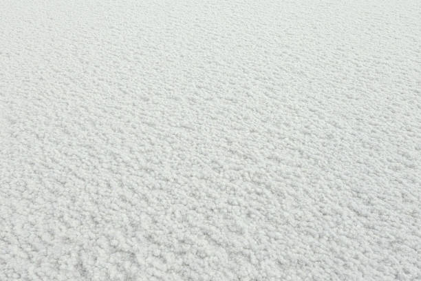 Dead Sea. Dry salt texture