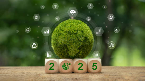 istock New Goals, Plans and Visions for Next Year 2025. Sustainable environment development goals, green business, ESG, Co2, SDGs, and NetZero Concept. World Environment Day. Save Earth. 2156153889