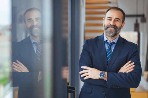 istock Confident Mature Business Executive in Office Environment 2156153983