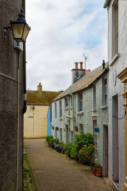 istock Narrow lane in Tenby Wales 2156159361
