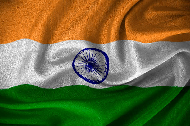 istock The Indian flag and Saffron stands for courage and sacrifice, while white represents truth and peace, and green signifies faith and chivalry 2156159466