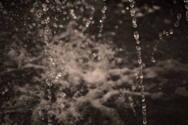 istock Water drops Rain drops Water splashes Background 2156162581