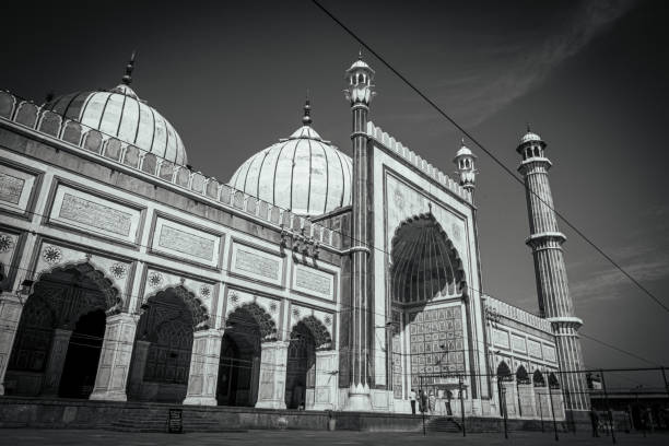 The iconic Jama Masjid Mosque in New Delhi, India