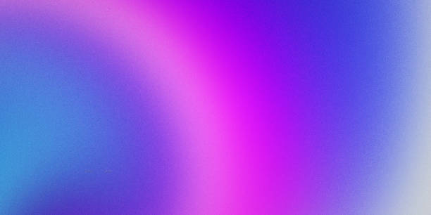 istock Abstract blurred background with swirling shades of blue and purple, creative gradient with grainy texture. Digital wallpaper 2156166993