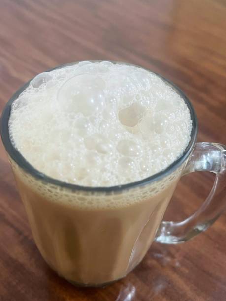 istock Tea with milk or popularly known as Teh Tarik in Malaysia. 2156167538
