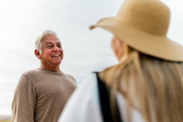 istock Father talking to daughter outdoors 2156169243