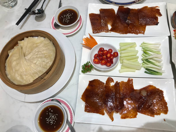 istock Set of Roasted Peking Duck in Thailand. 2156171031