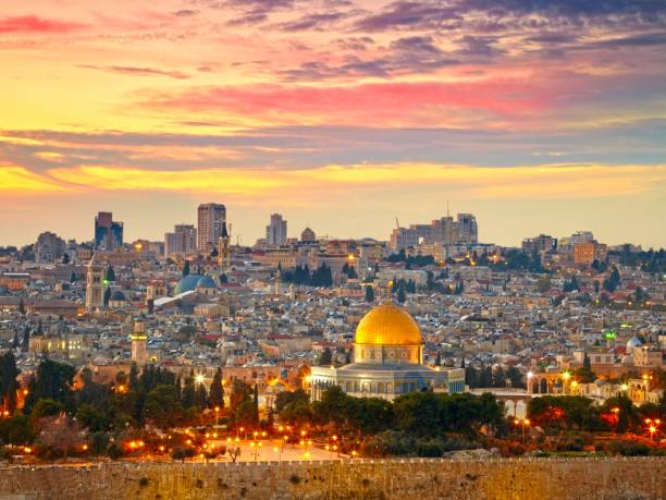 istock View to Jerusalem old city. Israel 2156176549