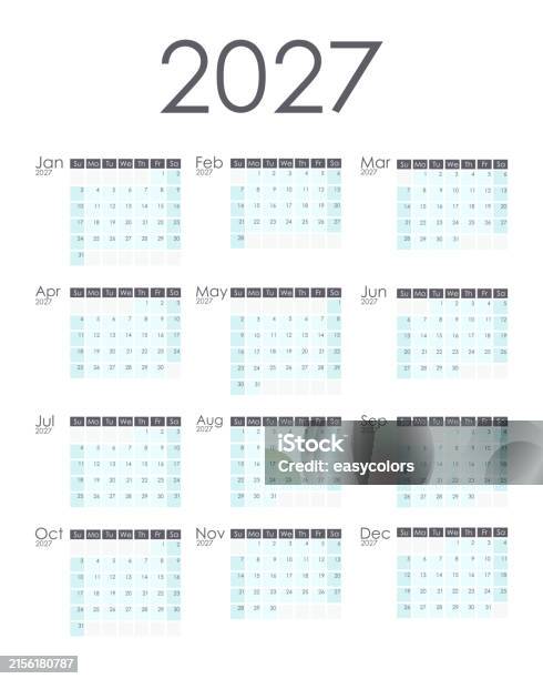 Vorlage: カレンダー2027バーティカル 週の始まりは日曜日です - 2027年のベクターアート素材や画像を多数ご用意 - 2027年 カレンダー2027バーティカル 週の始まりは日曜日です - 2027年のベクターアート素材や画像を多数ご用意 - 2027年