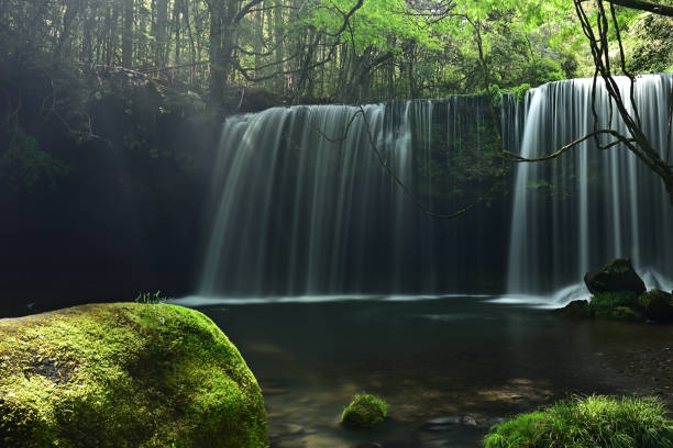 istock Nabegataki fall, Oguni, Kumamoto, Japan 2156181688