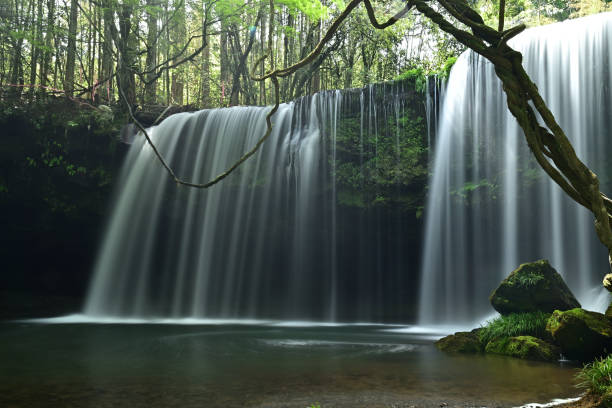 istock Nabegataki fall, Oguni, Kumamoto, Japan 2156181697