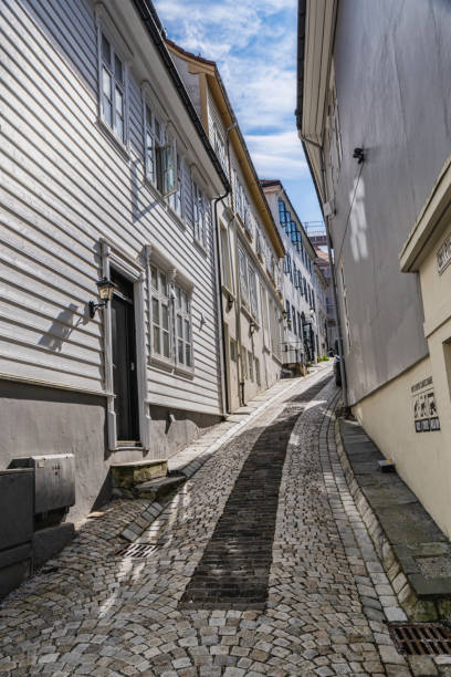 istock Streets with traditional homes in Bergen Norway 2156182069