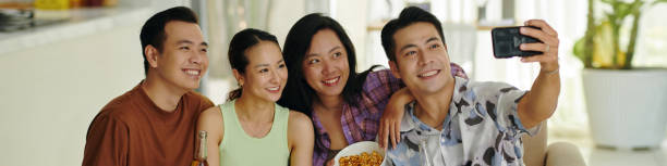 istock Selfie Moment with Friends 2156185557