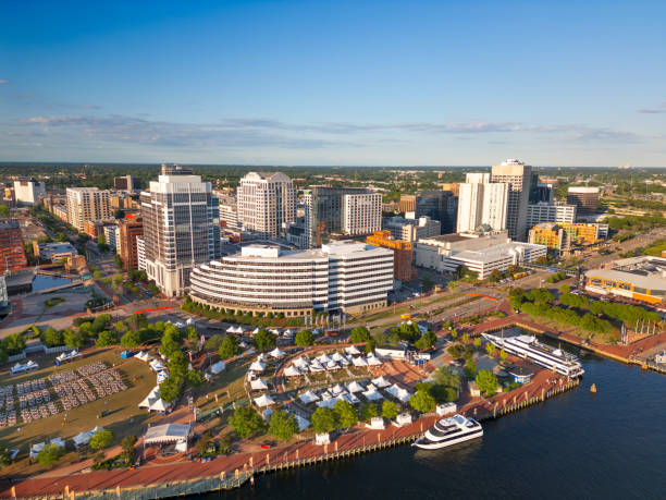 istock Norfolk, Virginia, USA on the Elizabeth River 2156189232