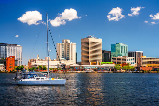 istock Norfolk, Virginia, USA on the Elizabeth River 2156189305