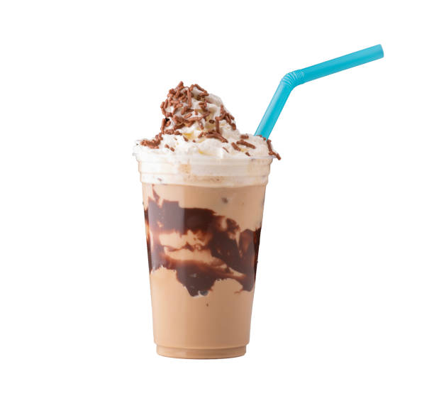 istock iced coffee with cold brew chocolate syrup with whipped cream chocolate sprinkles blue straw 2156193009
