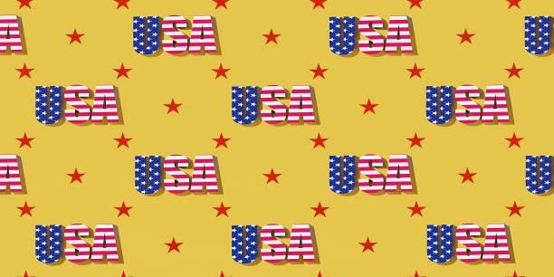 istock Fourth of july, USA Independence Day greeting card. 3d render. 2156196664