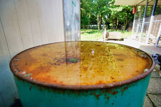 boiling water in a pot, photo as a background, digital image