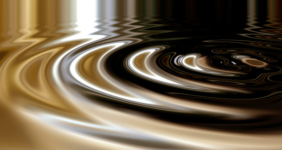 Silver Ripple Screen 3d Wallpaper Of Liquid Ripples Or Silver Shiny Circular Lines With A ...
